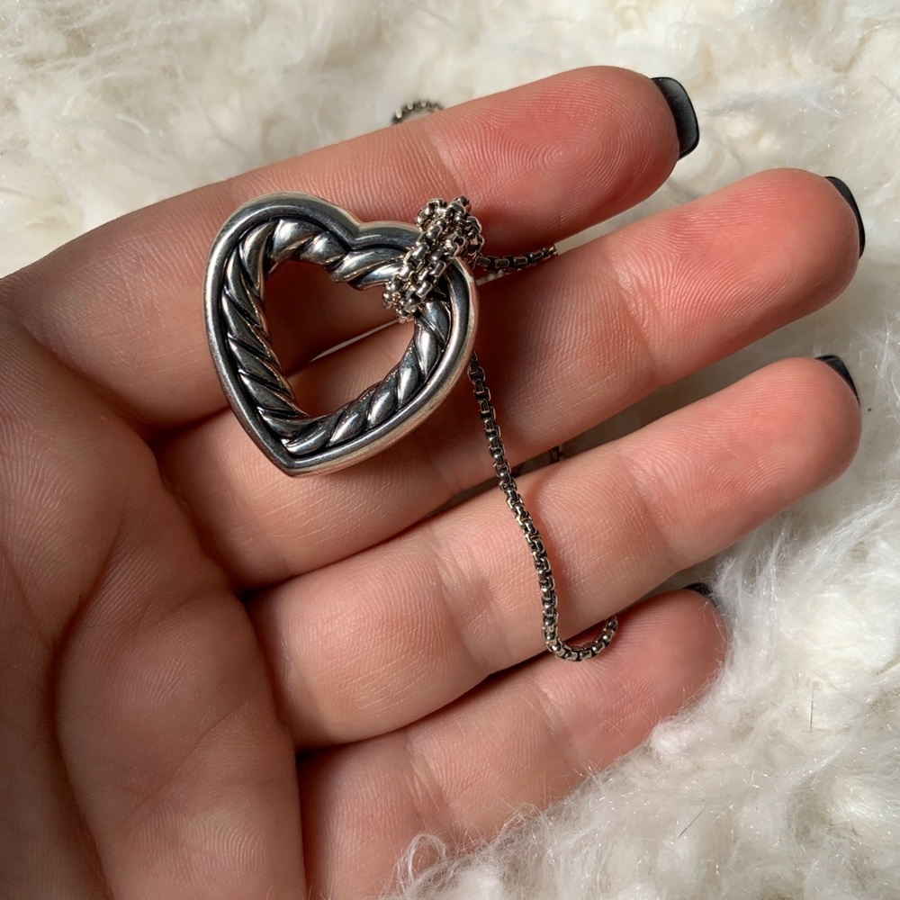 David Yurman Heart Nacklace